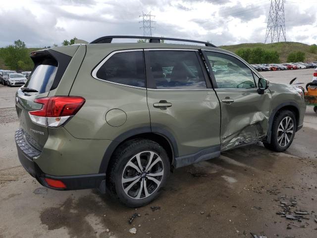  SUBARU FORESTER 2020 Zielony