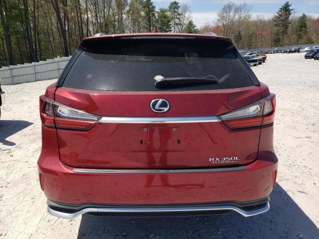  LEXUS RX350 2018 Czerwony