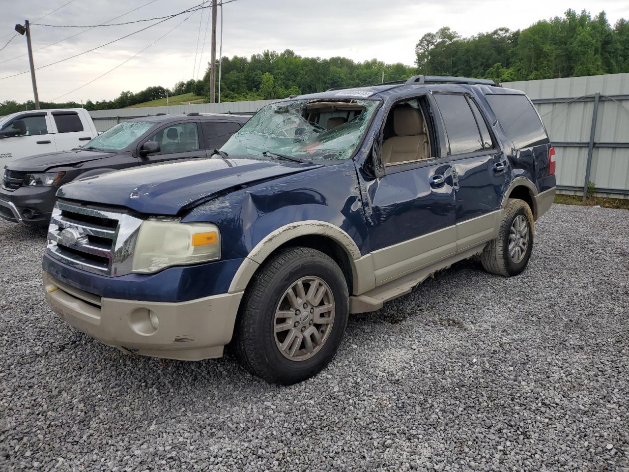 2010 Ford Expedition Eddie Bauer en Venta en Grenada, MS - Rollover