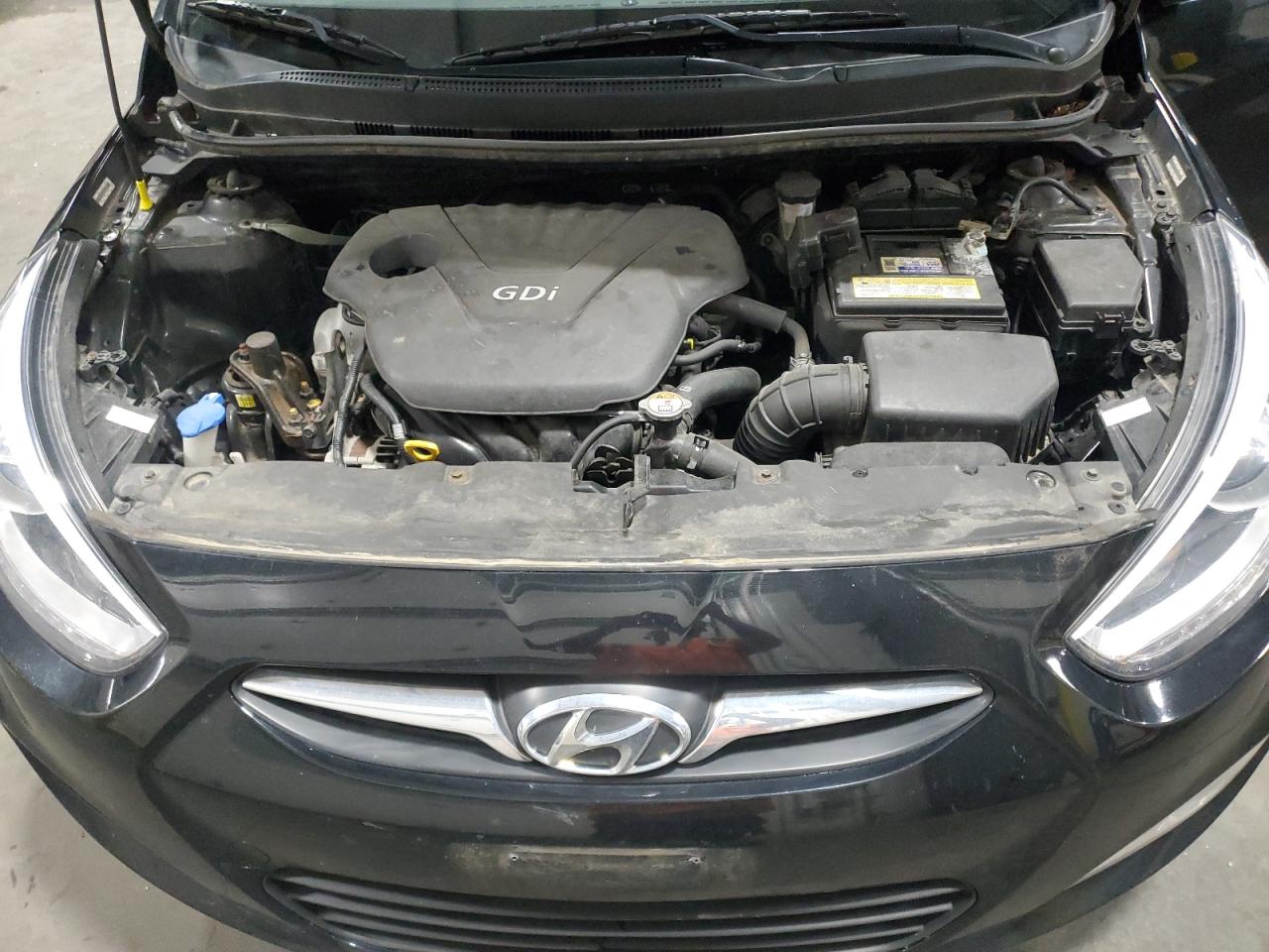 2014 Hyundai Accent Gls VIN: KMHCU4AE2EU597389 Lot: 56226615