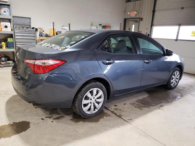 Седани TOYOTA COROLLA 2016 Сірий