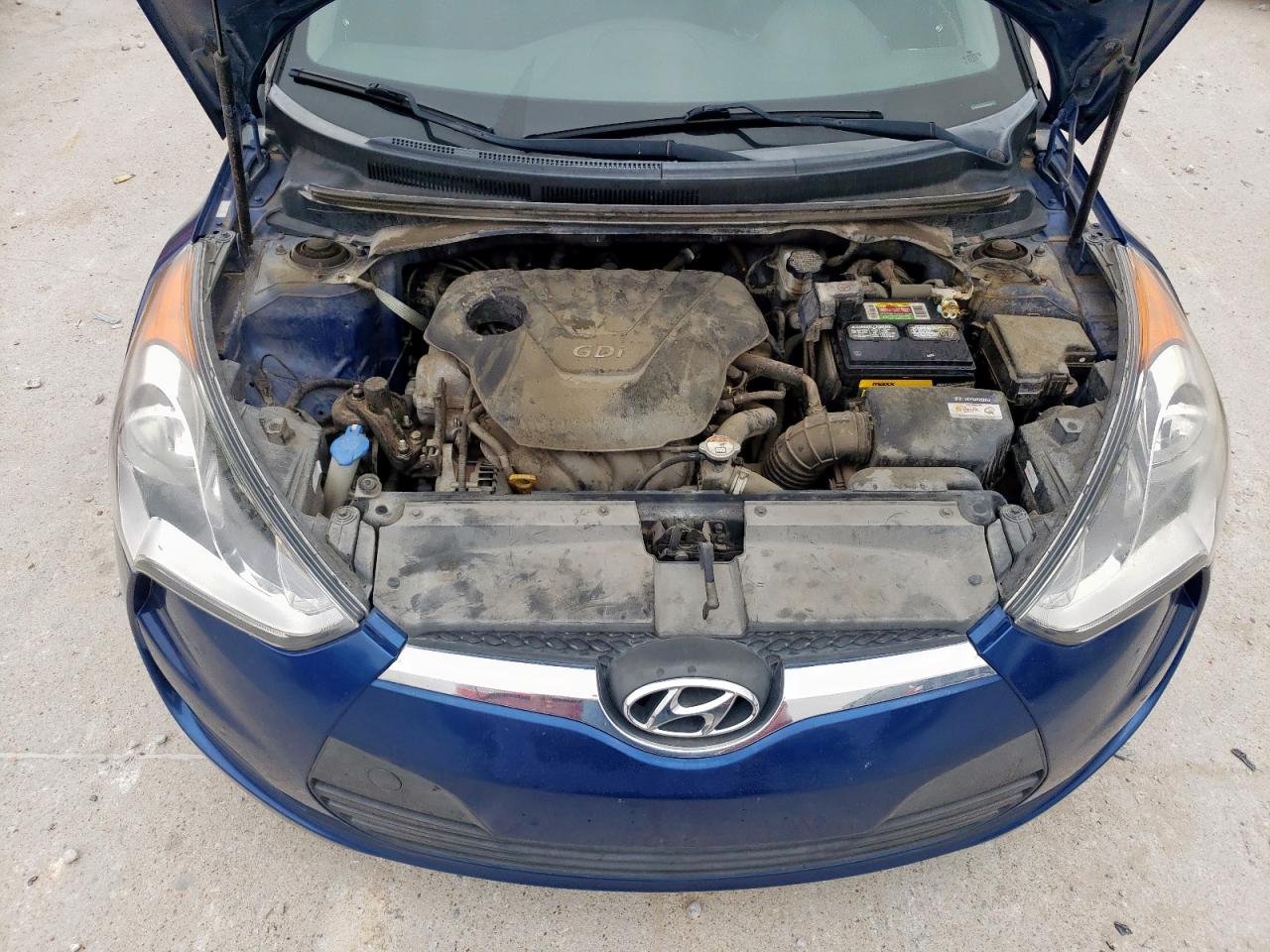 2016 Hyundai Veloster VIN: KMHTC6AD9GU284770 Lot: 56572565