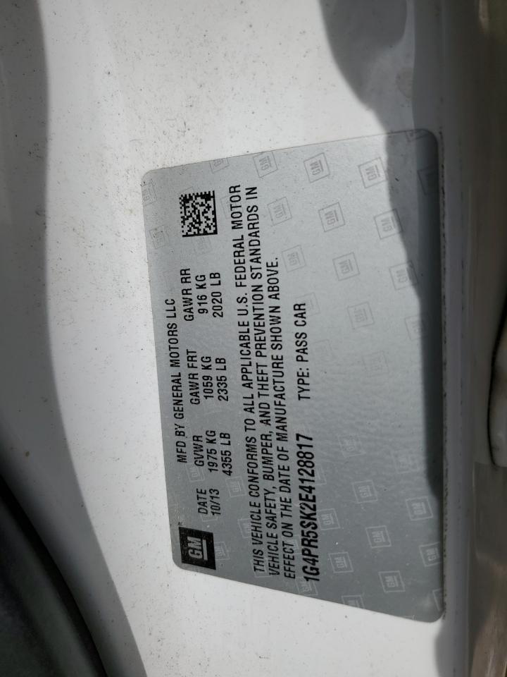 2014 Buick Verano Convenience VIN: 1G4PR5SK2E4128817 Lot: 55853705