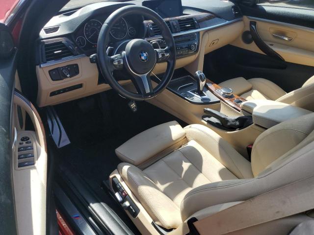  BMW 4 SERIES 2017 Красный