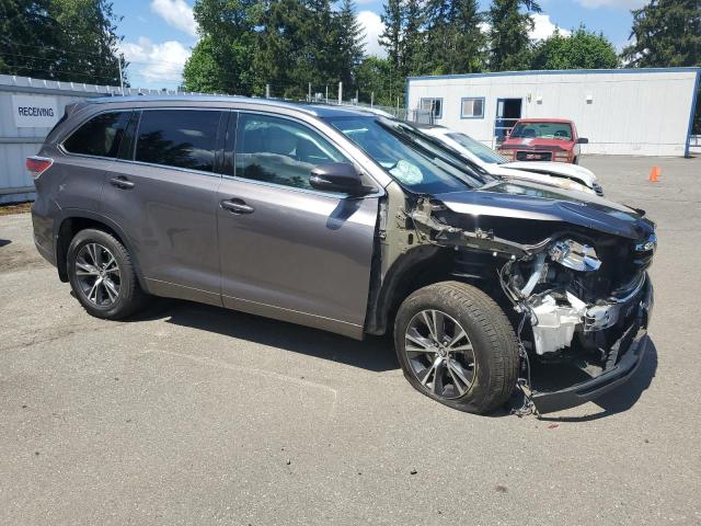  TOYOTA HIGHLANDER 2016 Серый