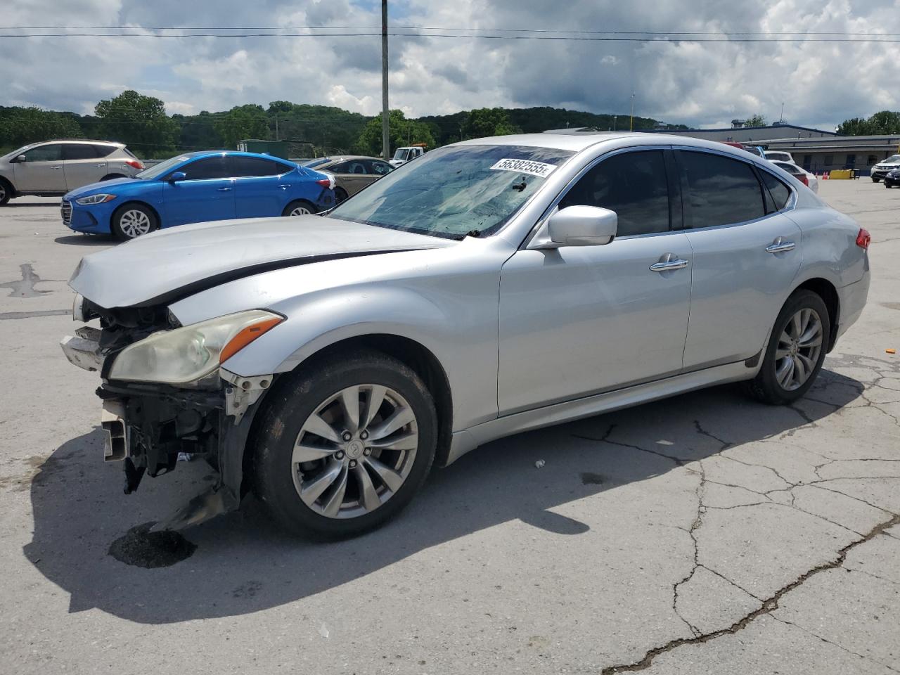 2012 Infiniti M37 X за продажба в Lebanon, TN - Front End