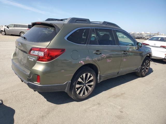  SUBARU OUTBACK 2015 Зеленый