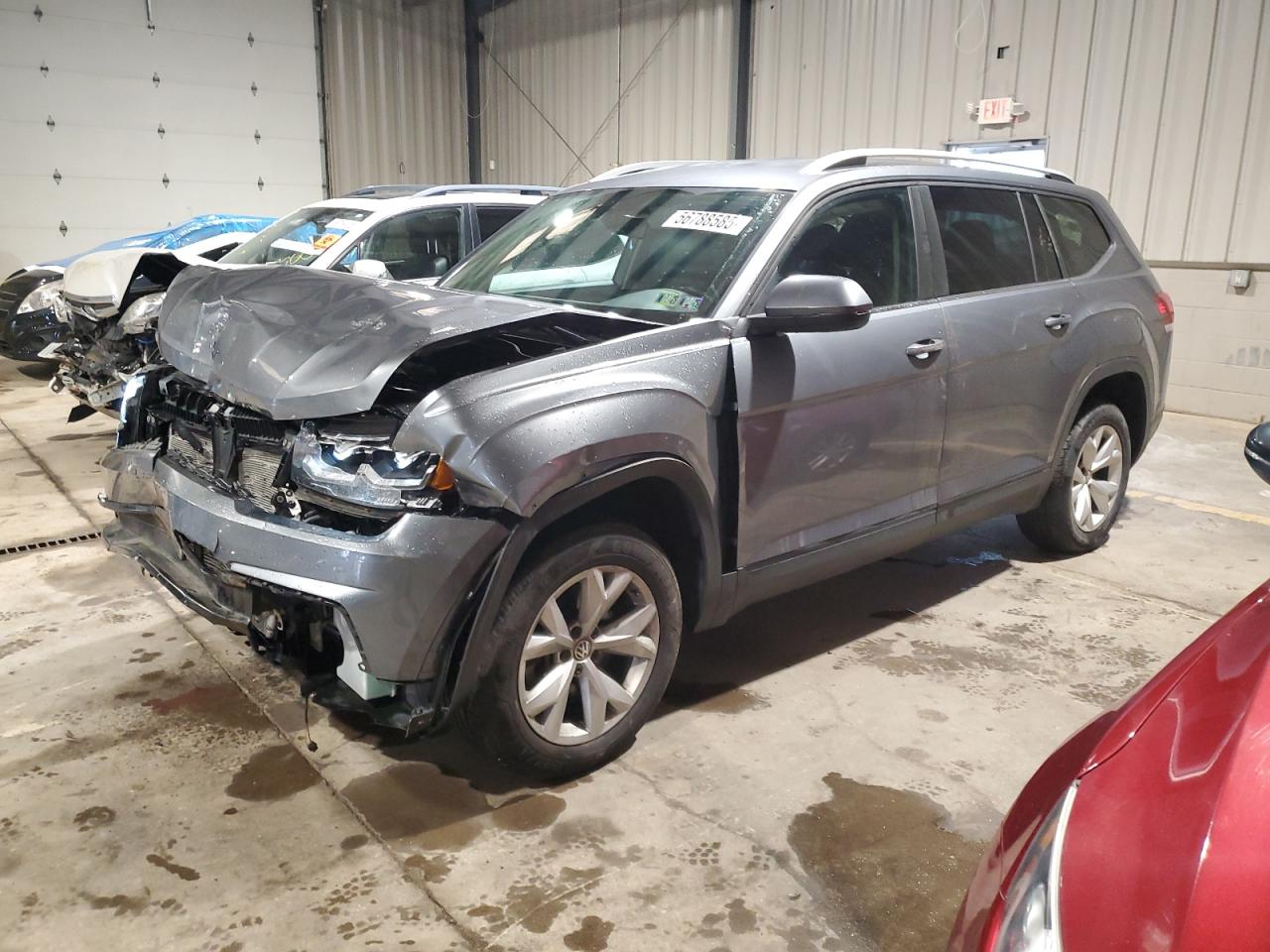2019 Volkswagen Atlas Se for Sale in West Mifflin, PA - Front End