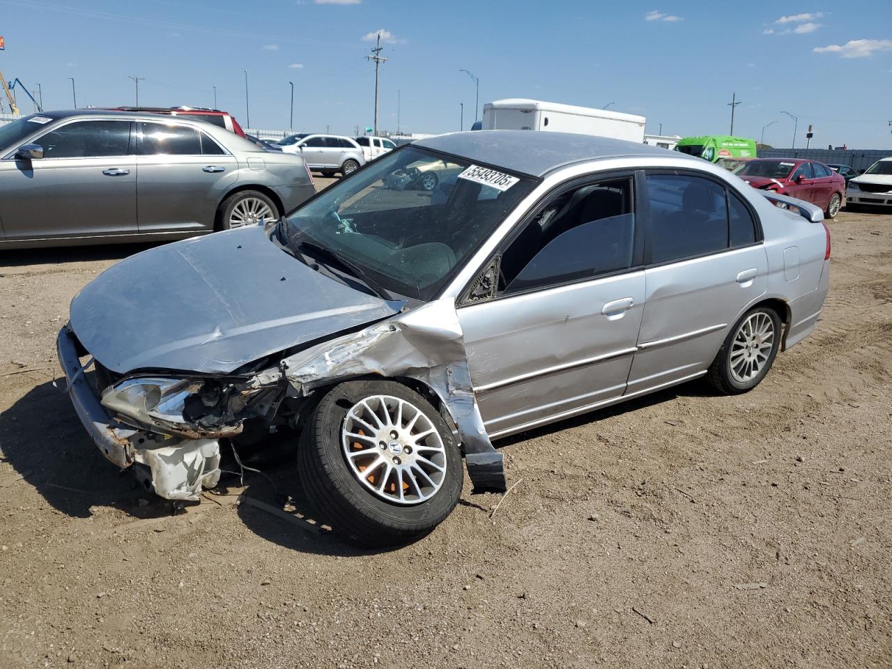 2005 Honda Civic Lx for Sale in Greenwood, NE - Frame Damage