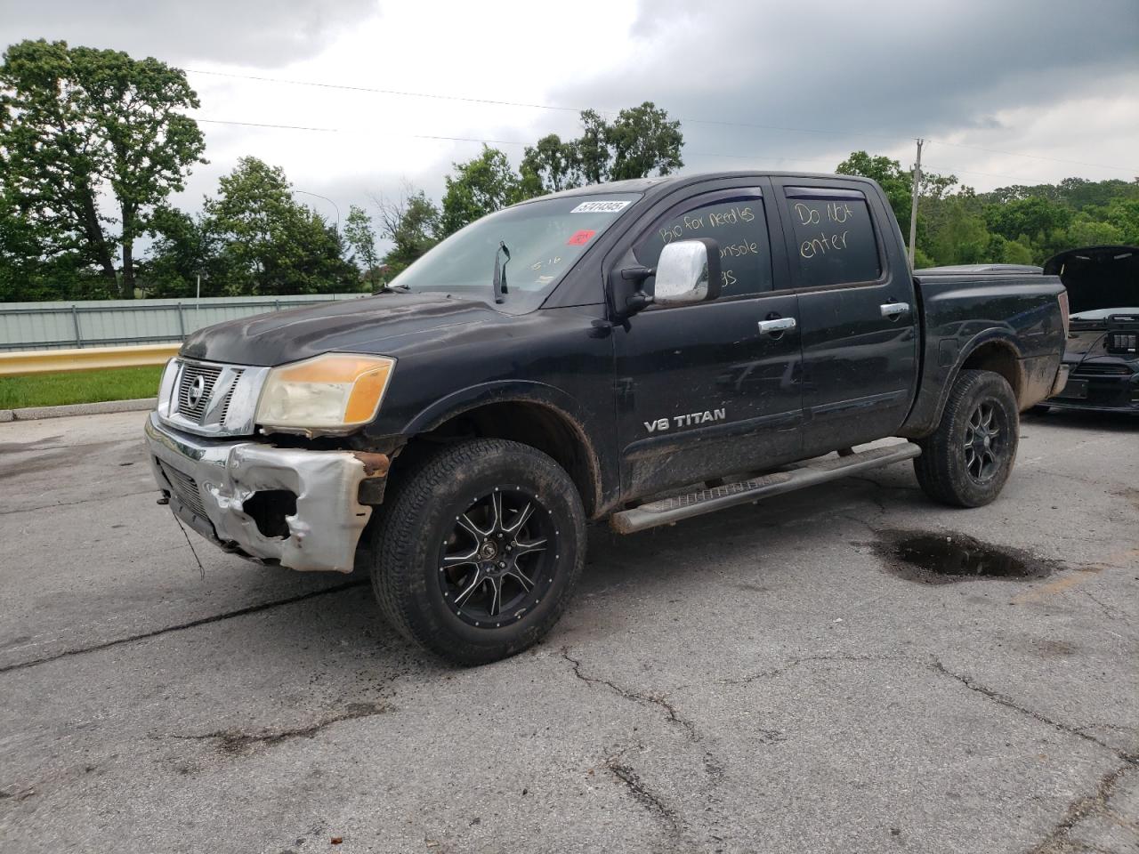 2008 Nissan Titan Xe na sprzedaż w Rogersville, MO - Front End