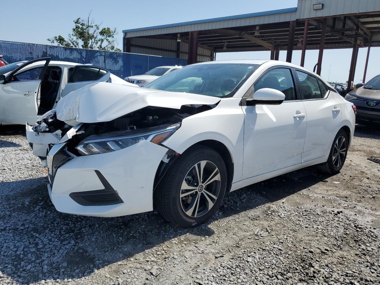 2022 Nissan Sentra Sv продається в Riverview, FL - Front End