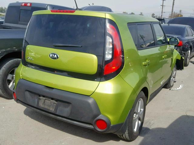  KIA SOUL 2016 Зеленый