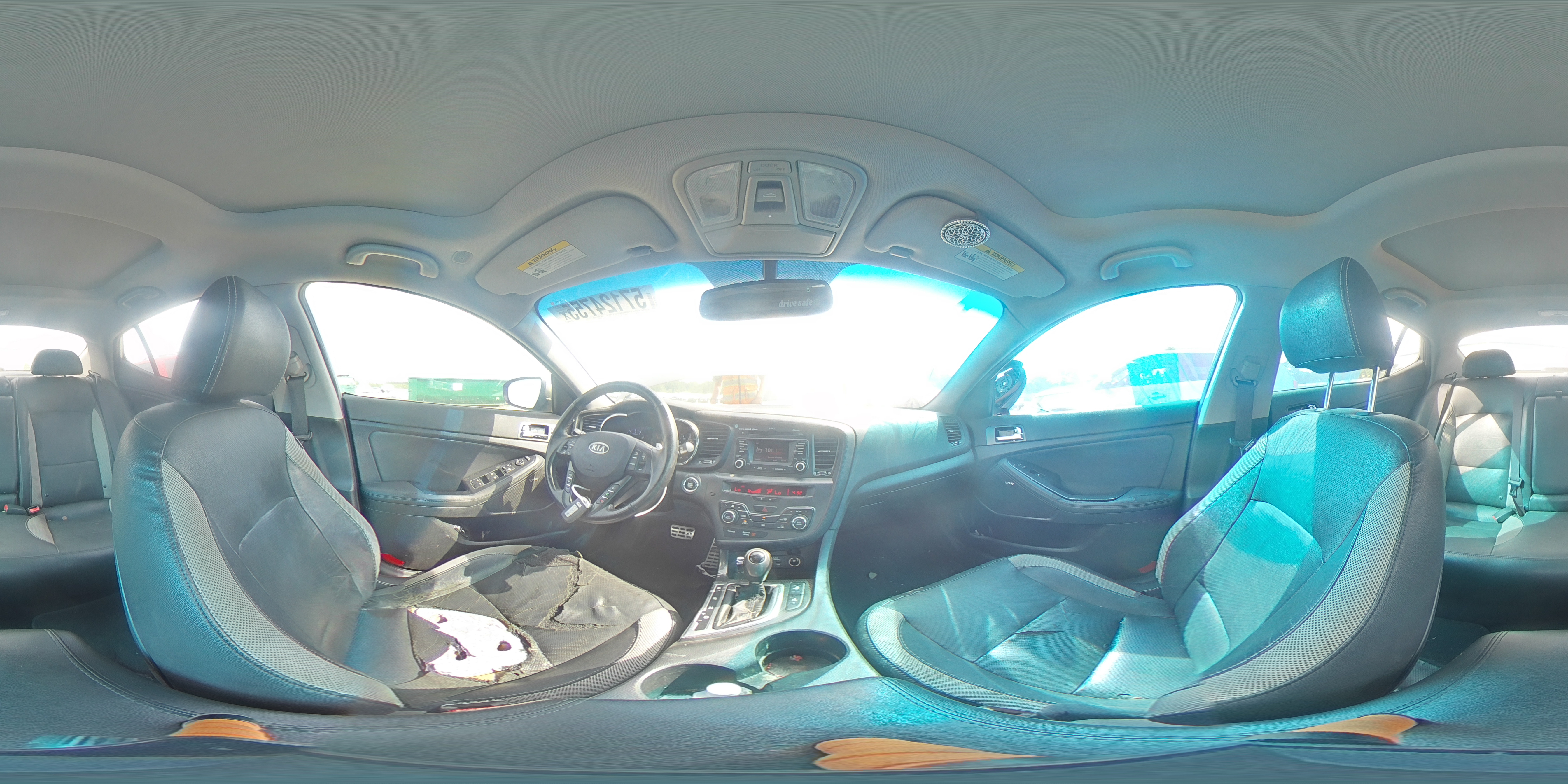 2012 Kia Optima Sx VIN: 5XXGR4A61CG002261 Lot: 57124755