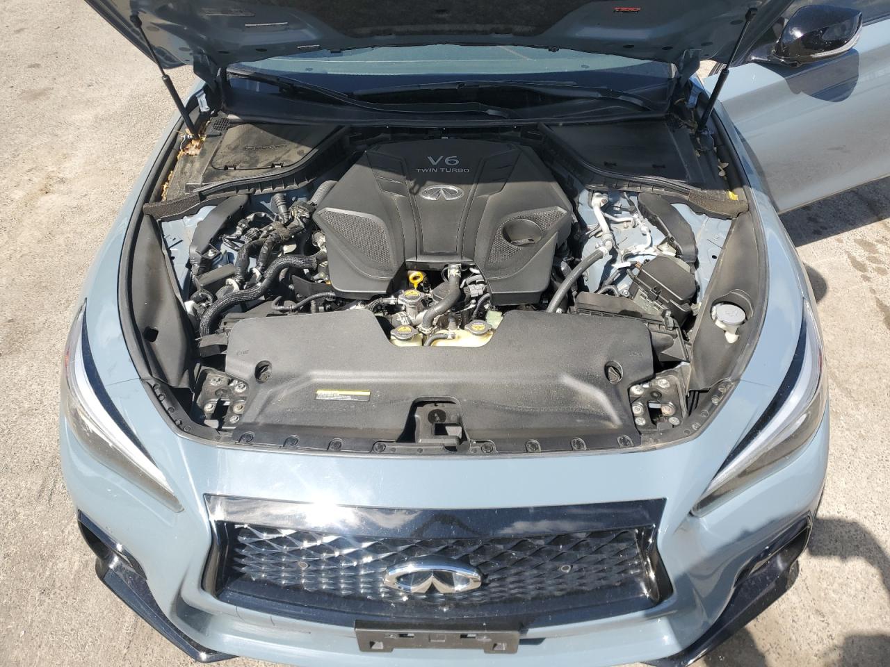 2021 Infiniti Q50 at NJ - Glassboro, Copart lot 55994445