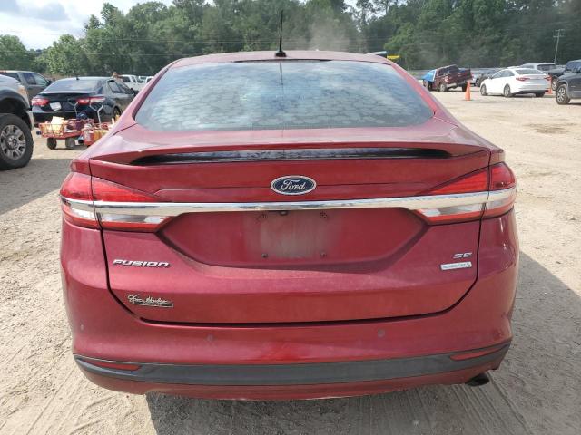  FORD FUSION 2018 Czerwony