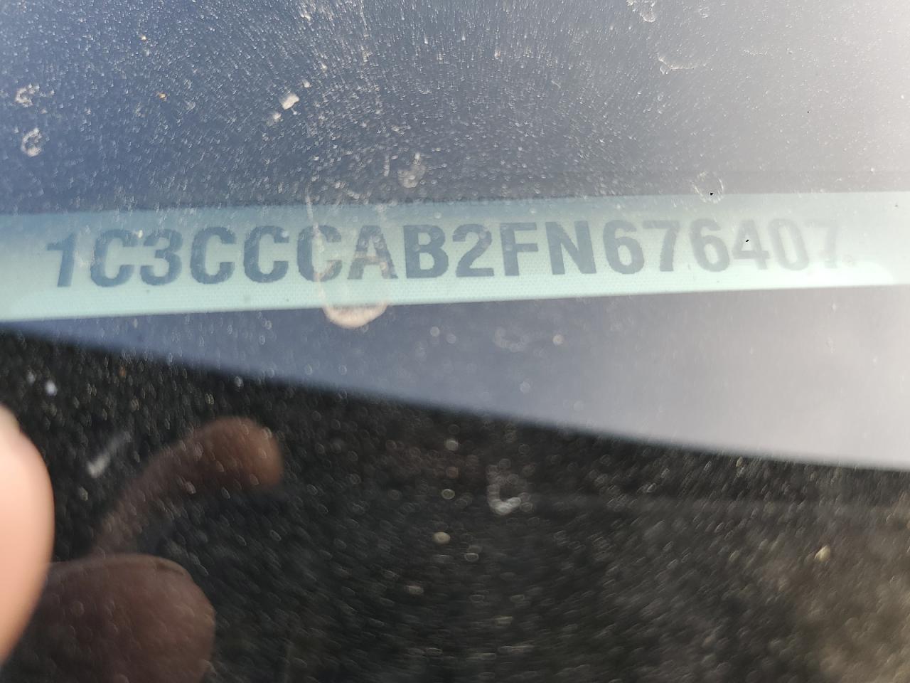 2015 Chrysler 200 Limited VIN: 1C3CCCAB2FN676407 Lot: 80158495