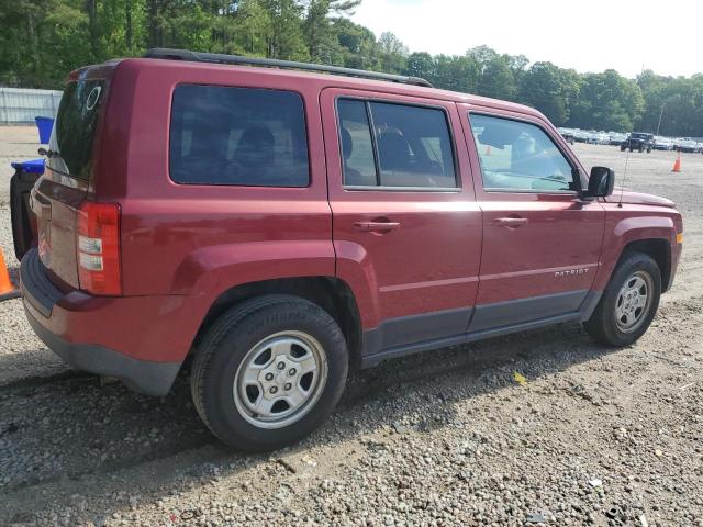  JEEP PATRIOT 2014 Czerwony