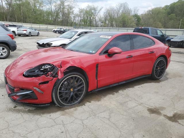  PORSCHE PANAMERA 2018 Czerwony