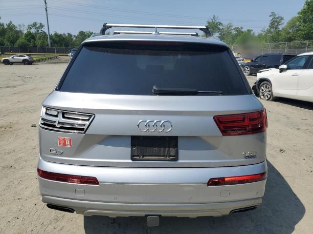  AUDI Q7 2018 Srebrny