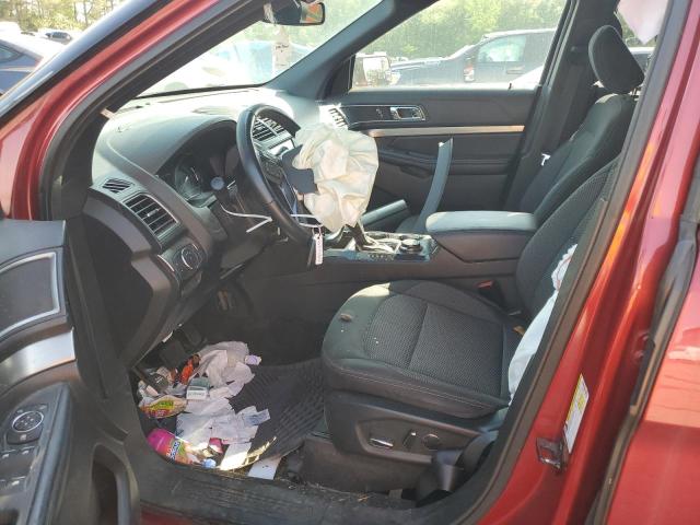  FORD EXPLORER 2018 Red