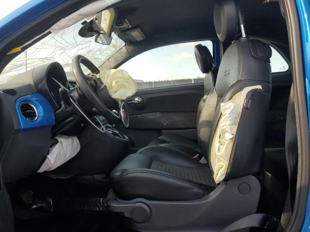  FIAT 500 2015 Blue