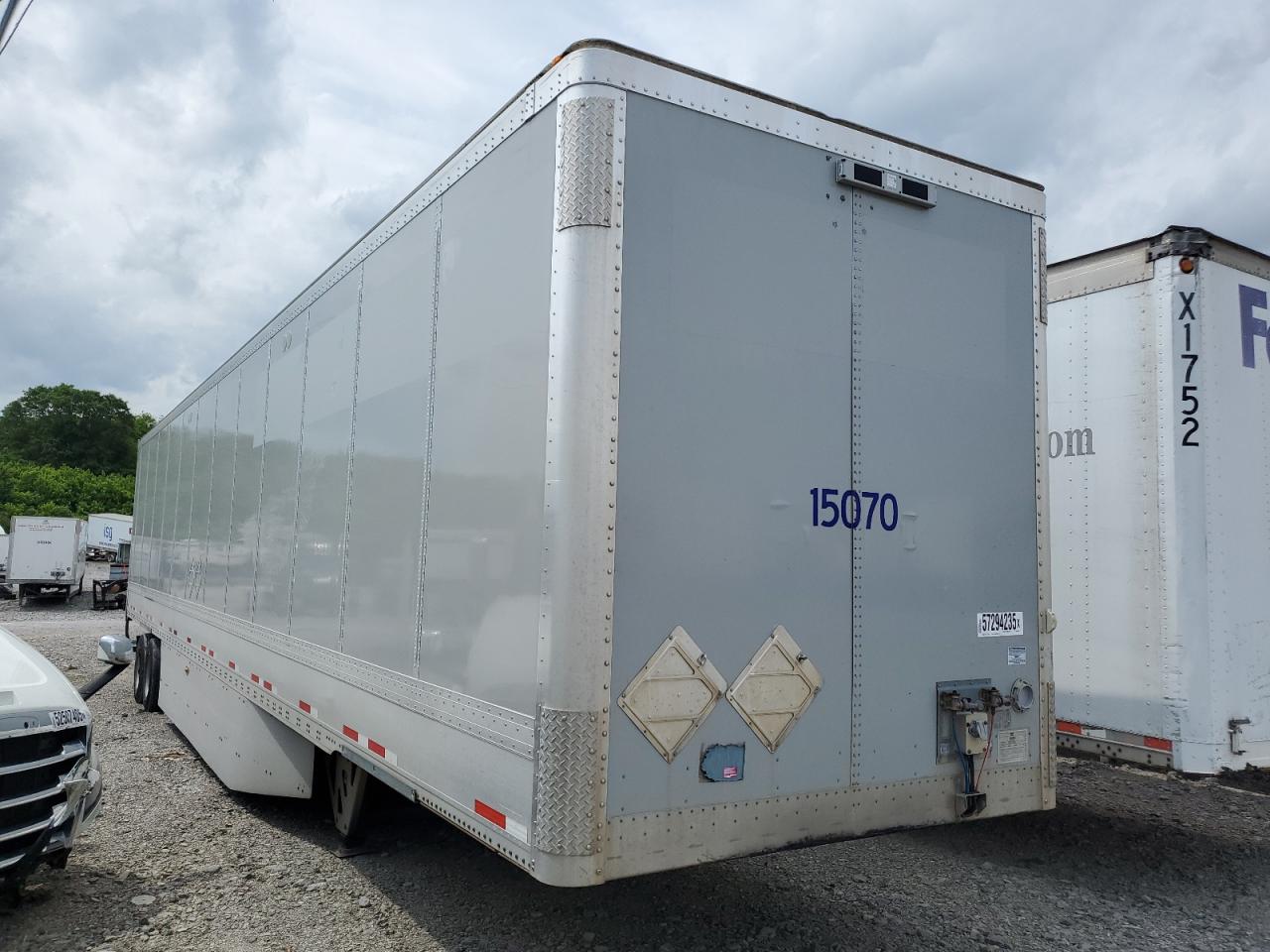 2017 Wabash Dvhdhpc Dry Van Trailer for Sale in Madisonville, TN - Top/Roof
