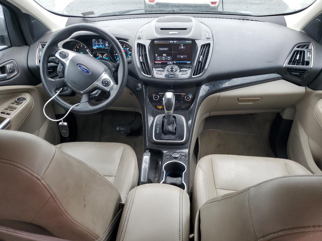 2014 Ford Escape Titanium VIN: 1FMCU0JX7EUB49496 Lot: 56802185