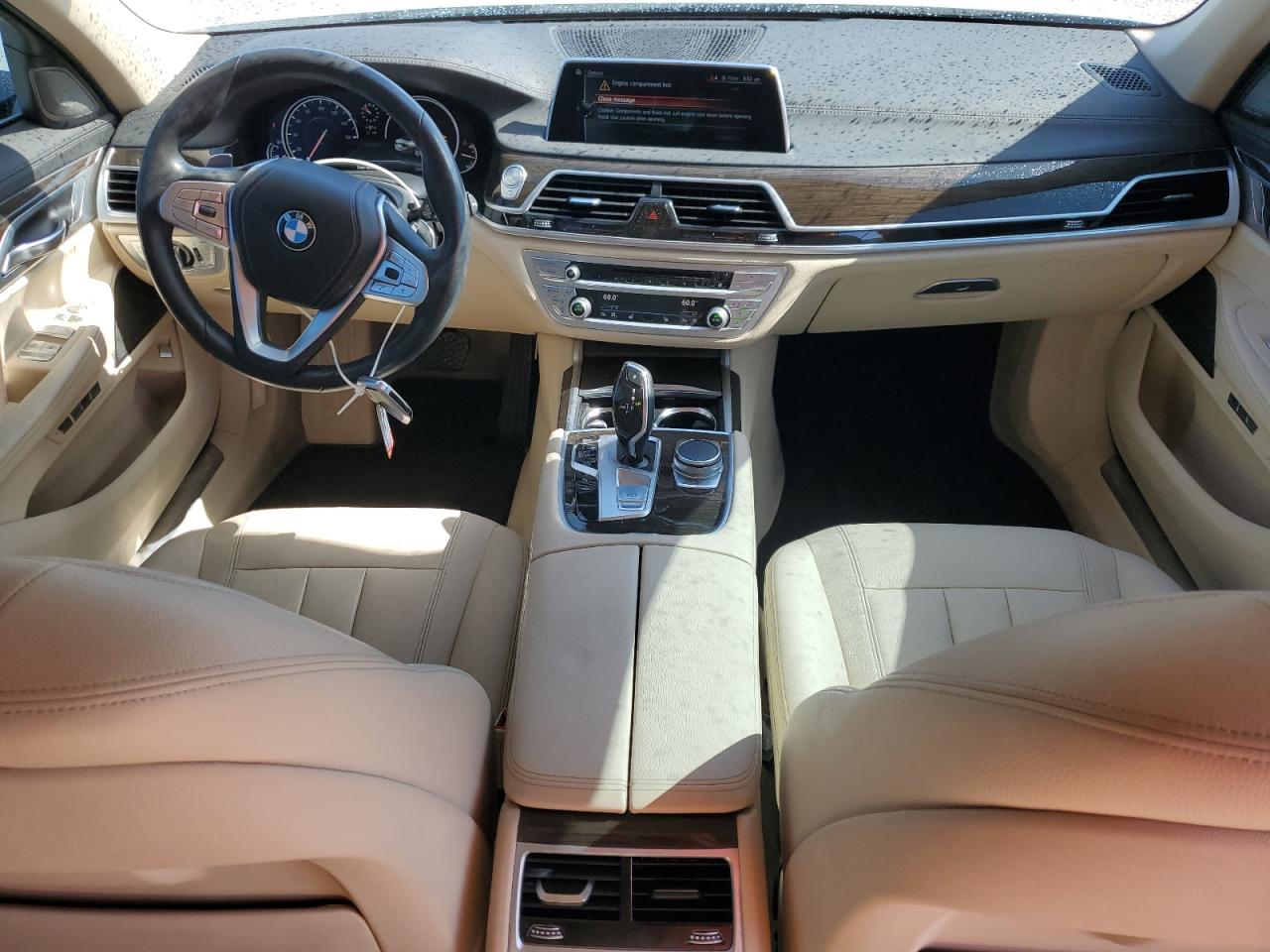 2017 BMW 740 I VIN: WBA7E2C51HG739932 Lot: 57101815