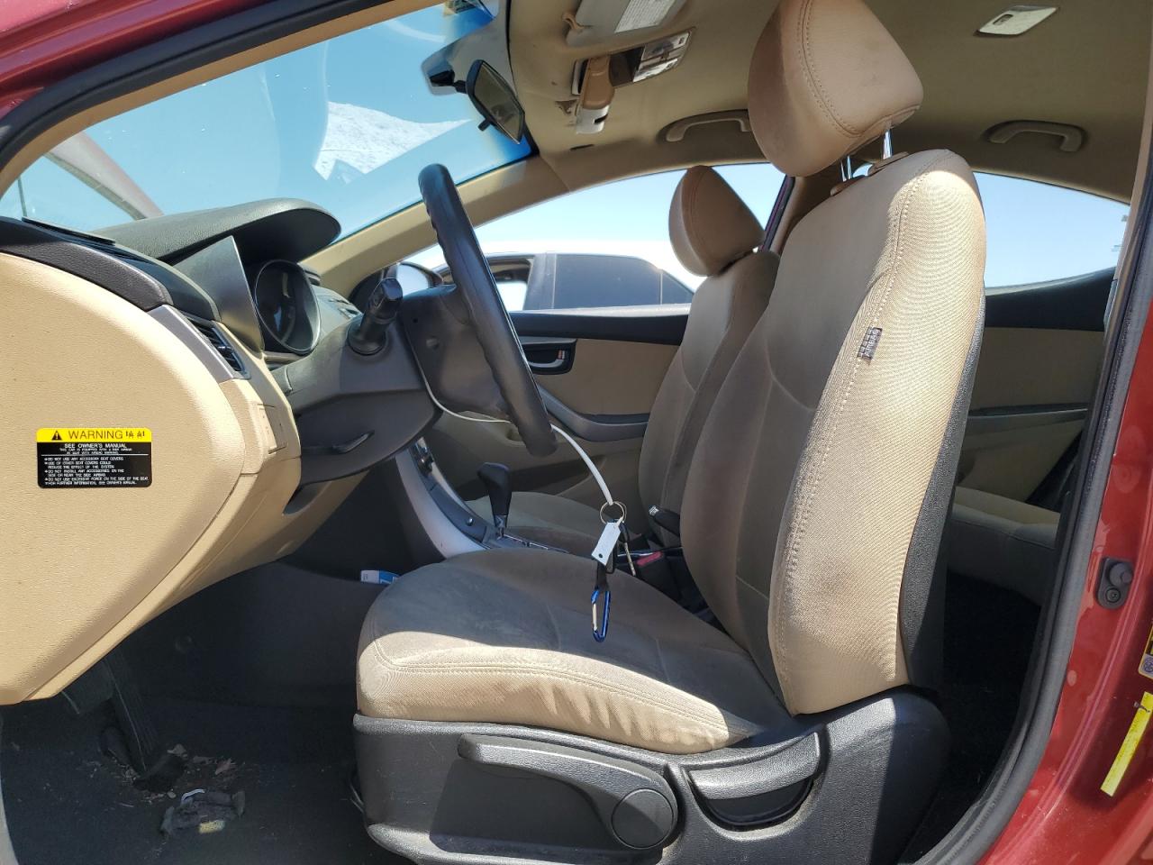 2013 Hyundai Elantra Gls VIN: 5NPDH4AE5DH407834 Lot: 58530755