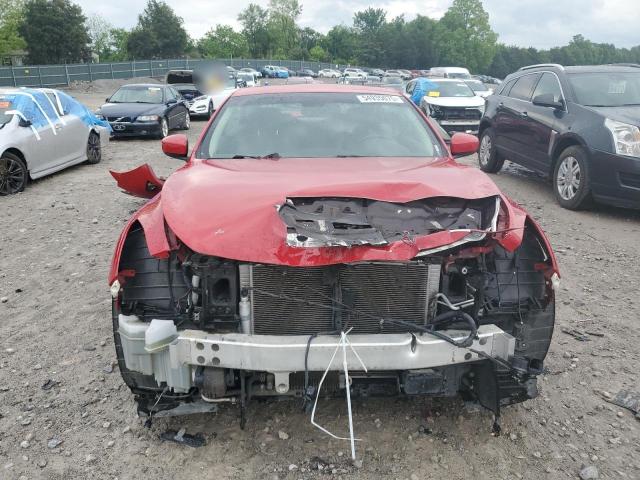  INFINITI G37 2012 Czerwony