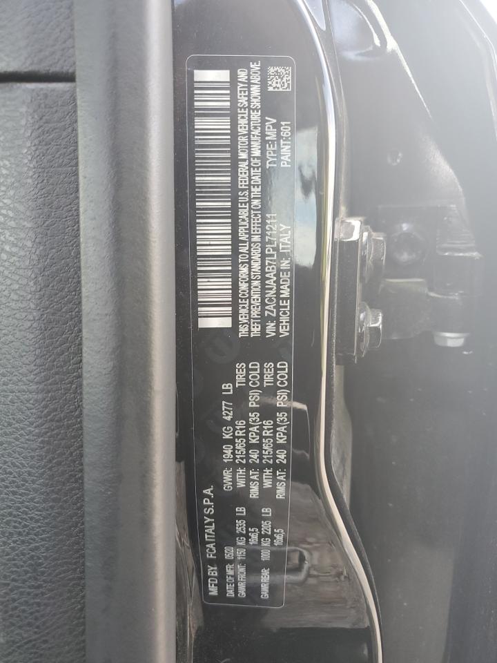 2020 Jeep Renegade Sport VIN: ZACNJAAB7LPL71211 Lot: 57152255