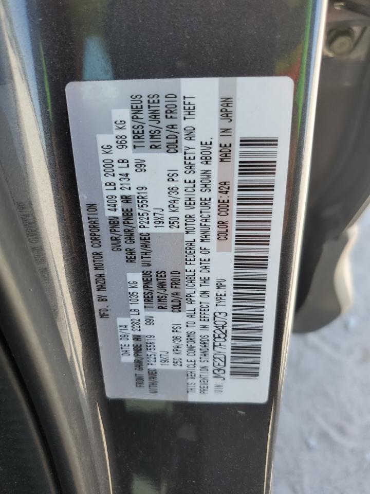 2015 Mazda Cx-5 Gt VIN: JM3KE2DY7F0524073 Lot: 56254145