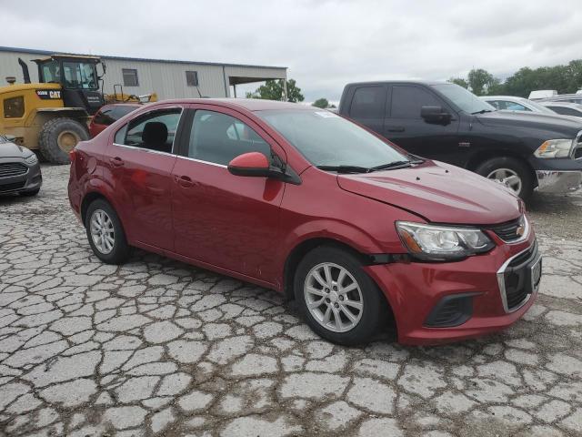  CHEVROLET SONIC 2017 Красный