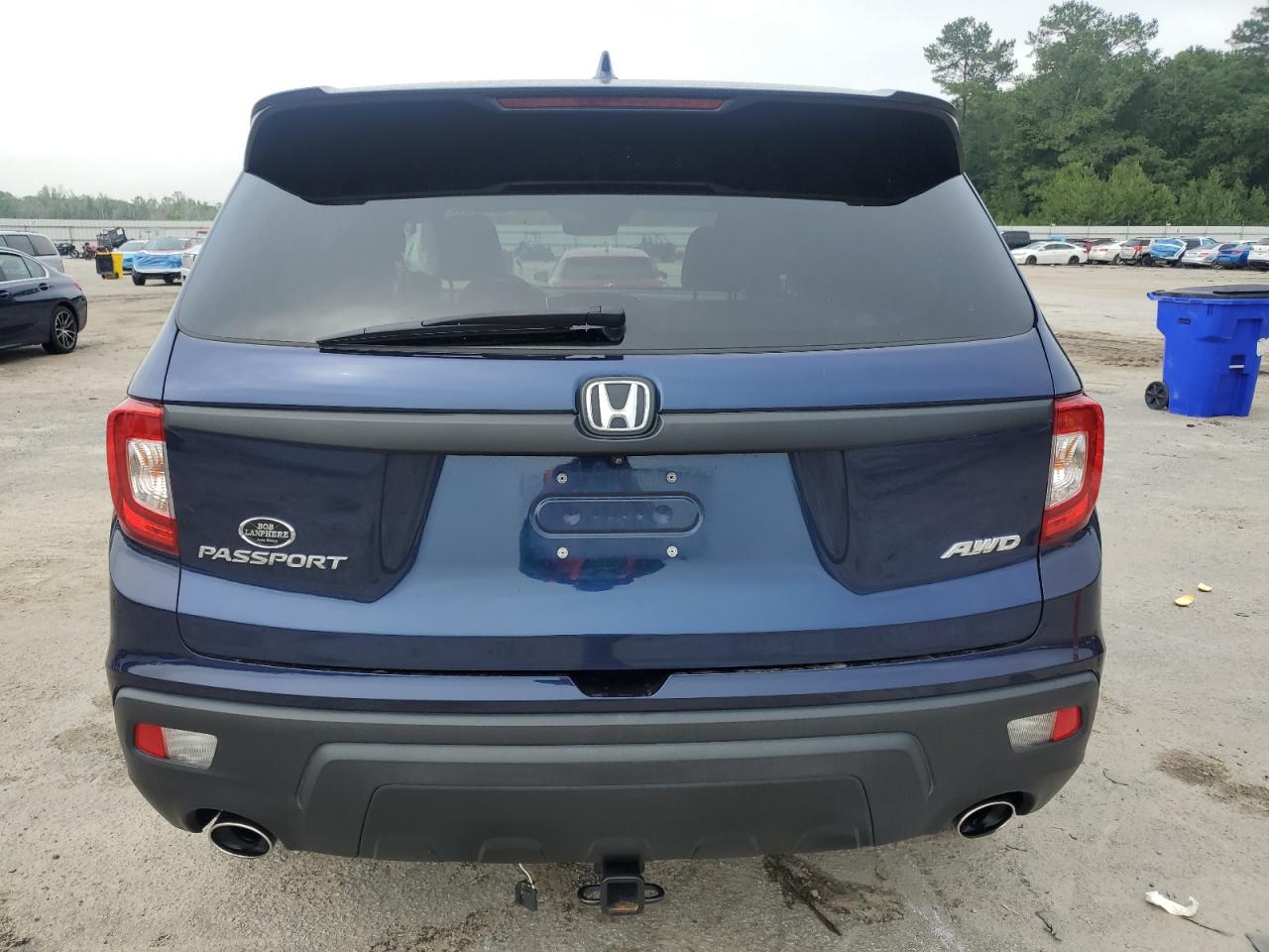 2021 Honda Passport Exl VIN: 5FNYF8H59MB020240 Lot: 58362625