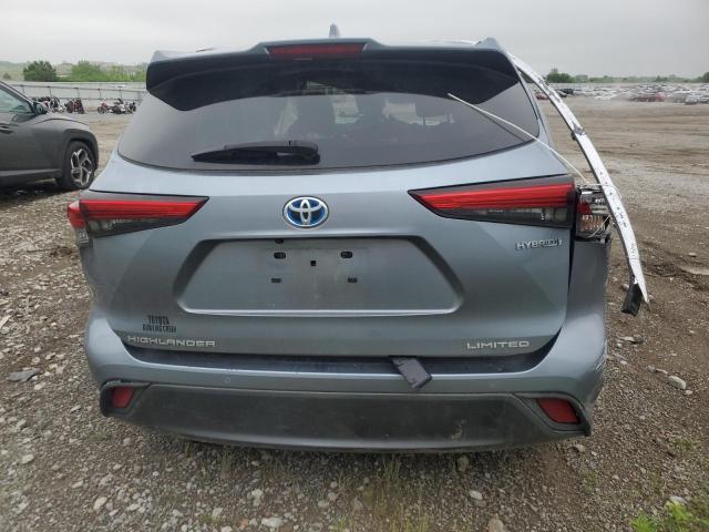  TOYOTA HIGHLANDER 2022 Синій