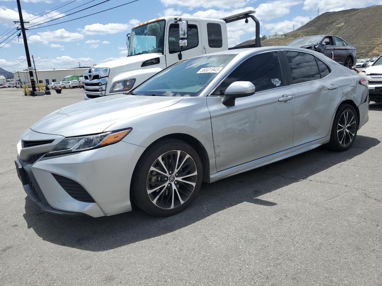 2019 Toyota Camry L   за продажба в Colton, CA - Side