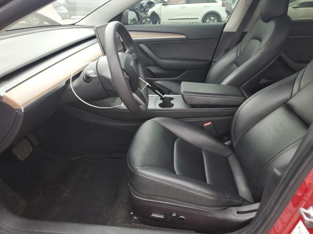  TESLA MODEL 3 2022 Czerwony