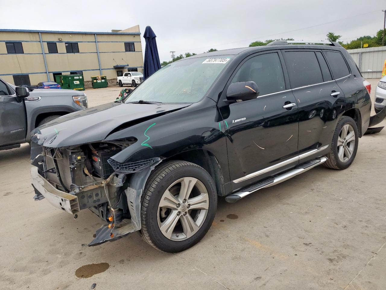2012 Toyota Highlander Limited zu verkaufen in Wilmer, TX - Front End