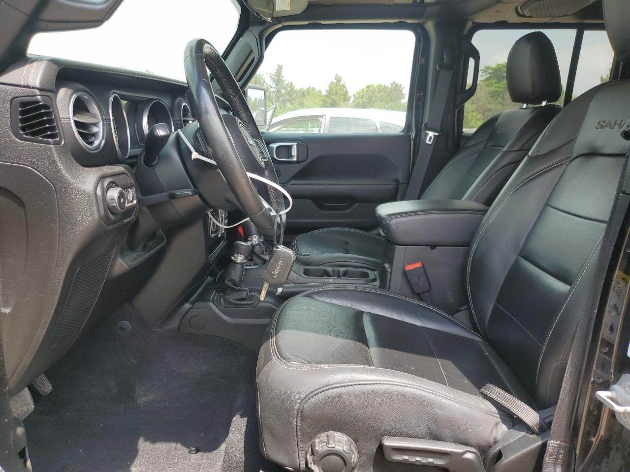 2018 Jeep Wrangler Unlimited Sahara VIN: 1C4HJXEG0JW141101 Lot: 56573195