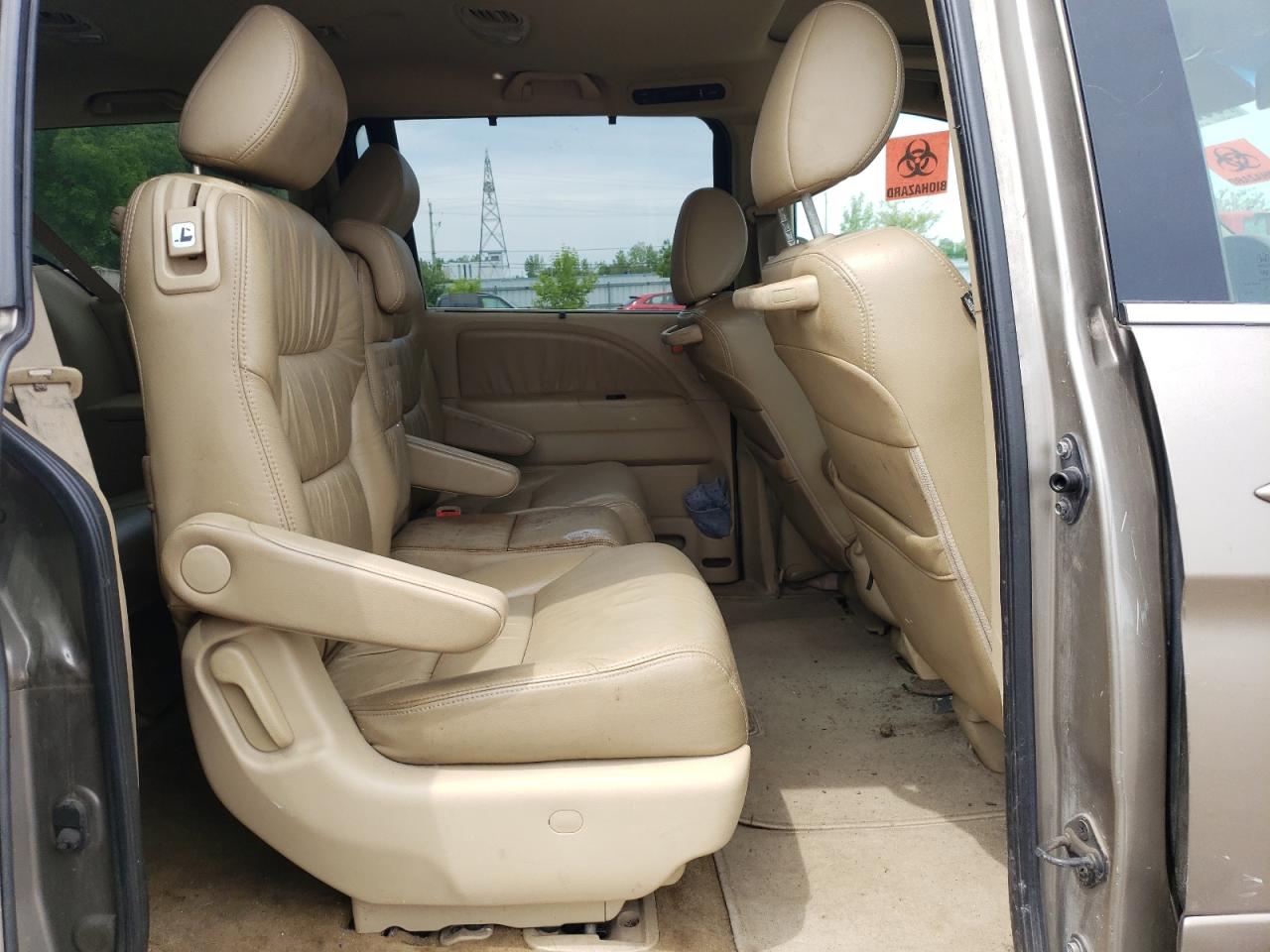 2009 Honda Odyssey Exl VIN: 5FNRL38689B502150 Lot: 58021275