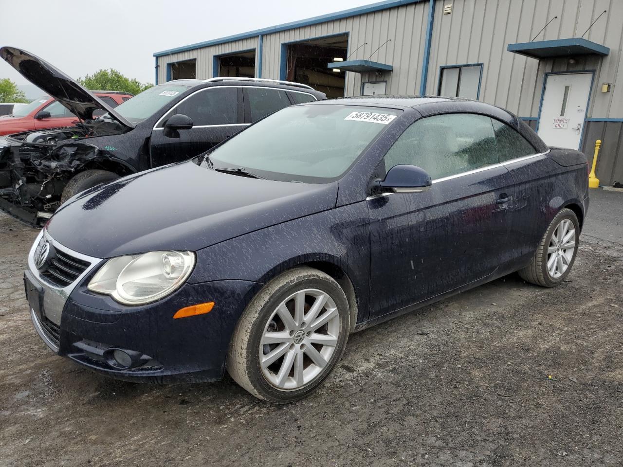 2007 Volkswagen Eos 2.0T Luxury للبيع في Chambersburg، PA - Rear End