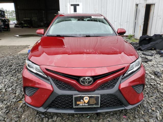  TOYOTA CAMRY 2018 Red