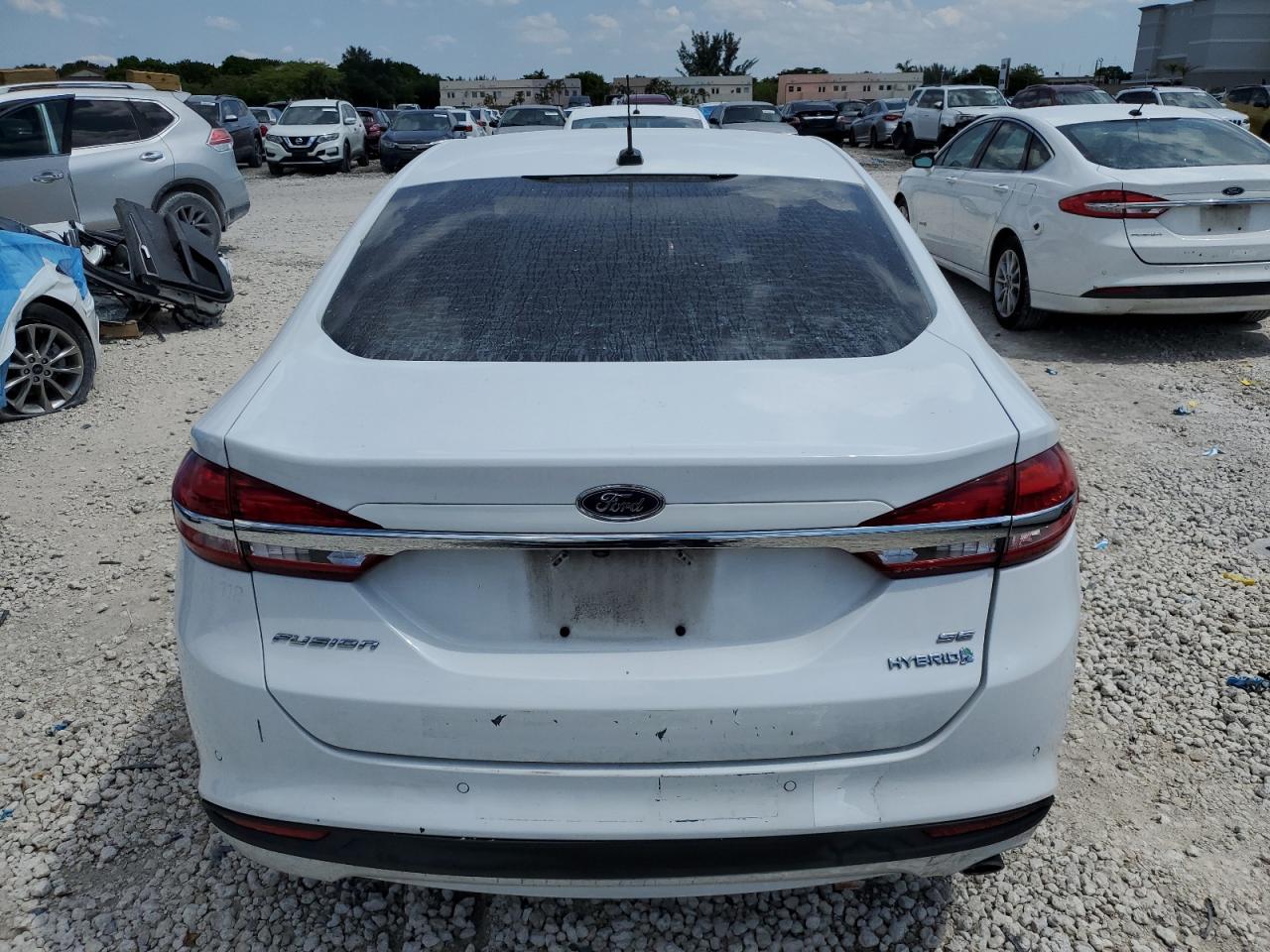 2018 Ford Fusion Se Hybrid VIN: 3FA6P0LU0JR278750 Lot: 54039345