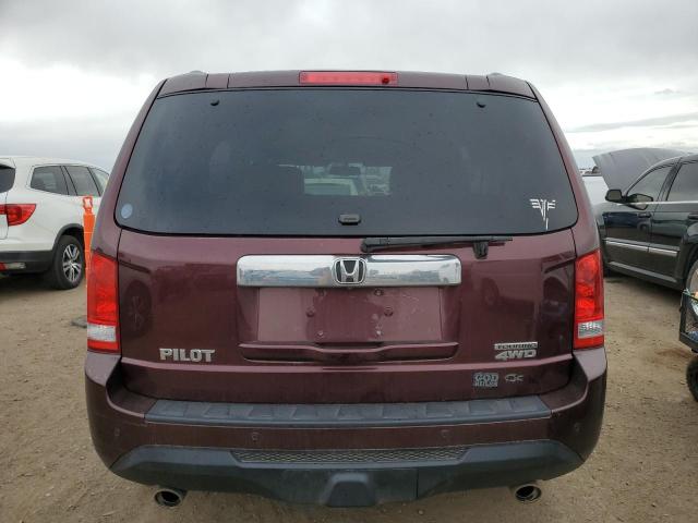  HONDA PILOT 2013 Burgundy