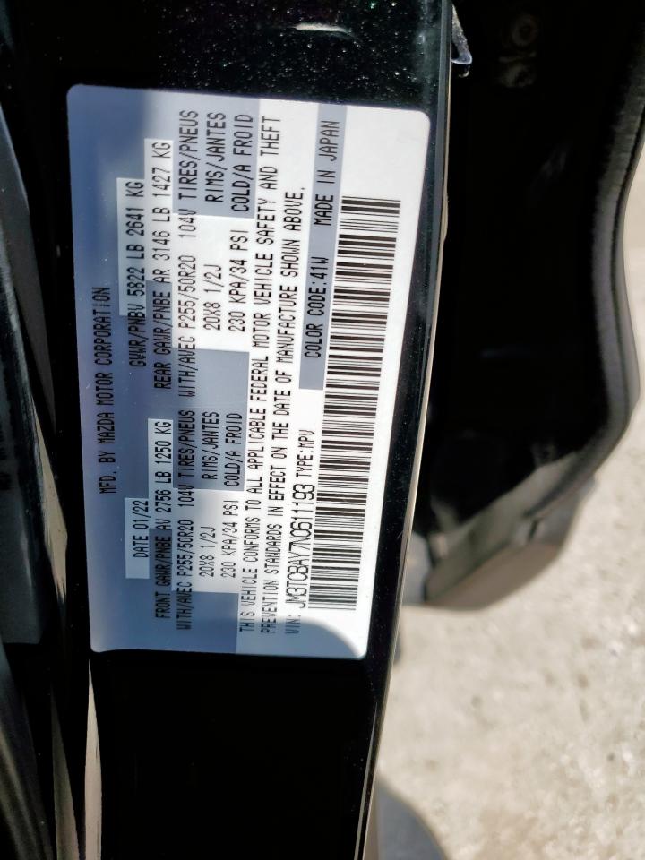 2022 Mazda Cx-9 Touring Plus VIN: JM3TCBAY7N0611193 Lot: 57575265