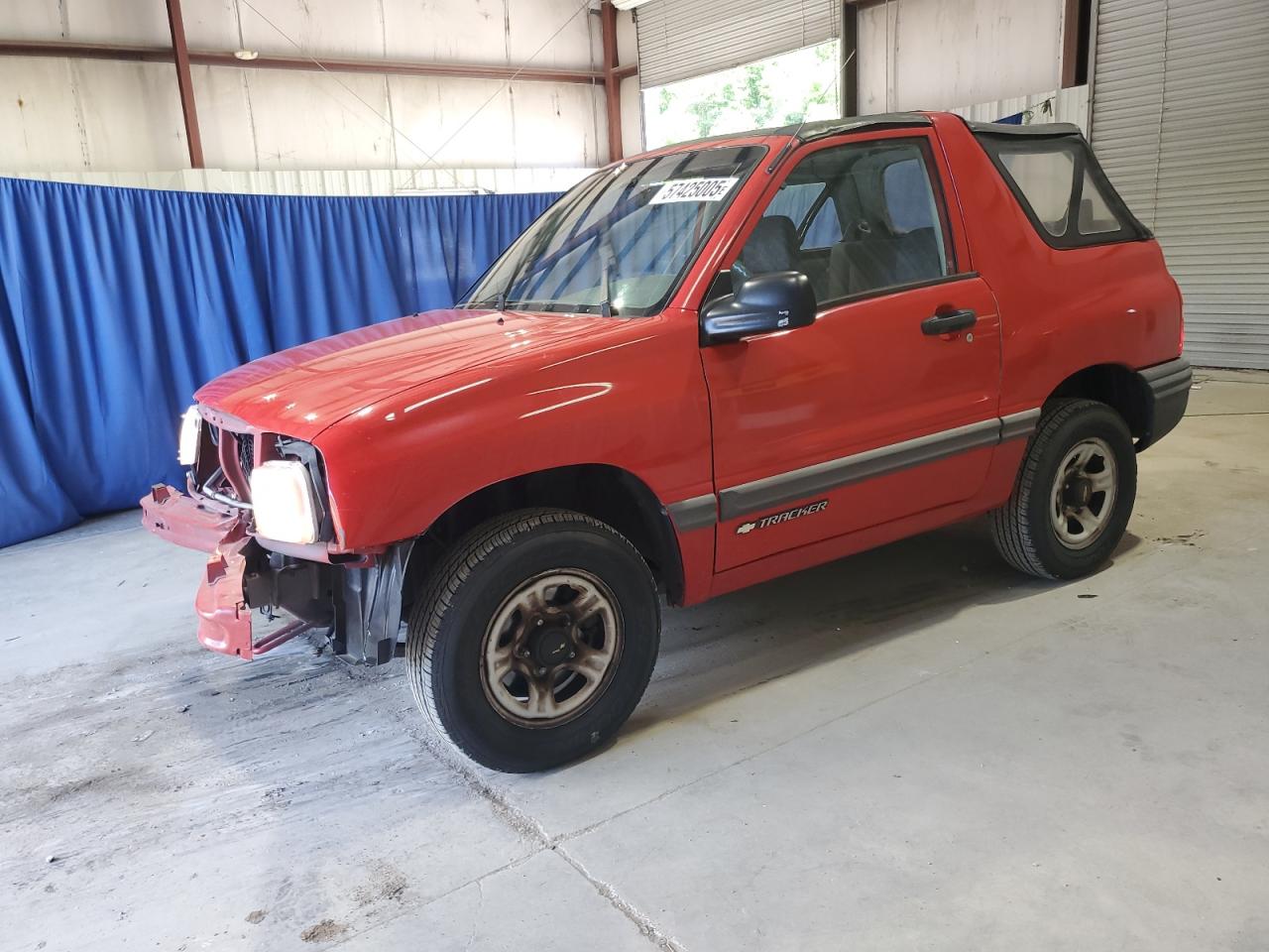 1999 Chevrolet Tracker продається в Hurricane, WV - Front End
