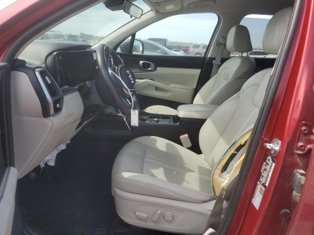  KIA SORENTO 2022 Czerwony