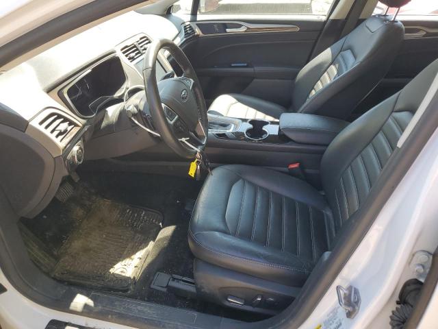 Sedans FORD FUSION 2016 White