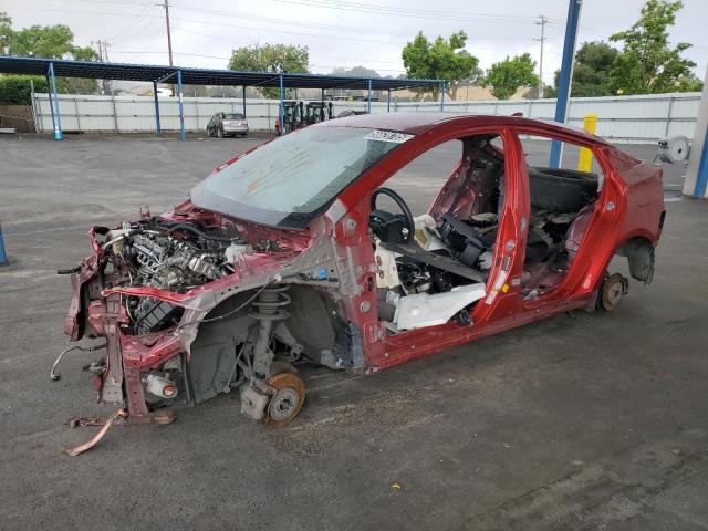  TOYOTA PRIUS 2016 Червоний
