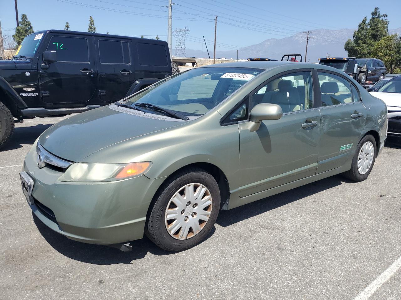 2008 Honda Civic Gx for Sale in Rancho Cucamonga, CA - Normal Wear